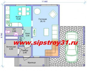 sipstroy31- 96 проект дома из сип-панелей